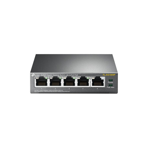 EAN 6935364083212 - TP-Link TL-SG1005P No administrado Gigabit Ethernet (10/100/1000) Energía sobre Ethernet (PoE) Negro imagen 1