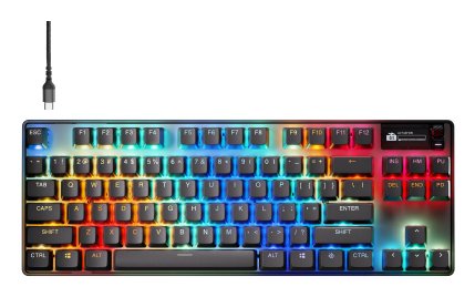 EAN 5707119058742 - Steelseries APEX PRO TKL GEN 3 teclado Juego USB Inglés de EE. UU. Negro imagen 2