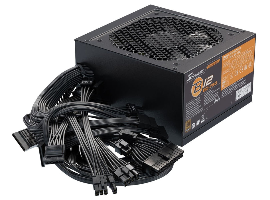 EAN 4711173876724 - Seasonic B12 BC unidad de fuente de alimentación 750 W 20+4 pin ATX ATX Negro imagen 4