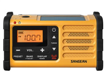 EAN 4711317993584 - Sangean MMR-88 radio Portátil Digital Negro, Amarillo imagen 3