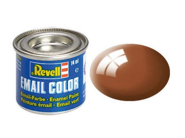 EAN 0000042023067 - Revell Mud brown, gloss RAL 8003 14 ml-tin parte y accesorio de modelo a escala Pintura imagen 1