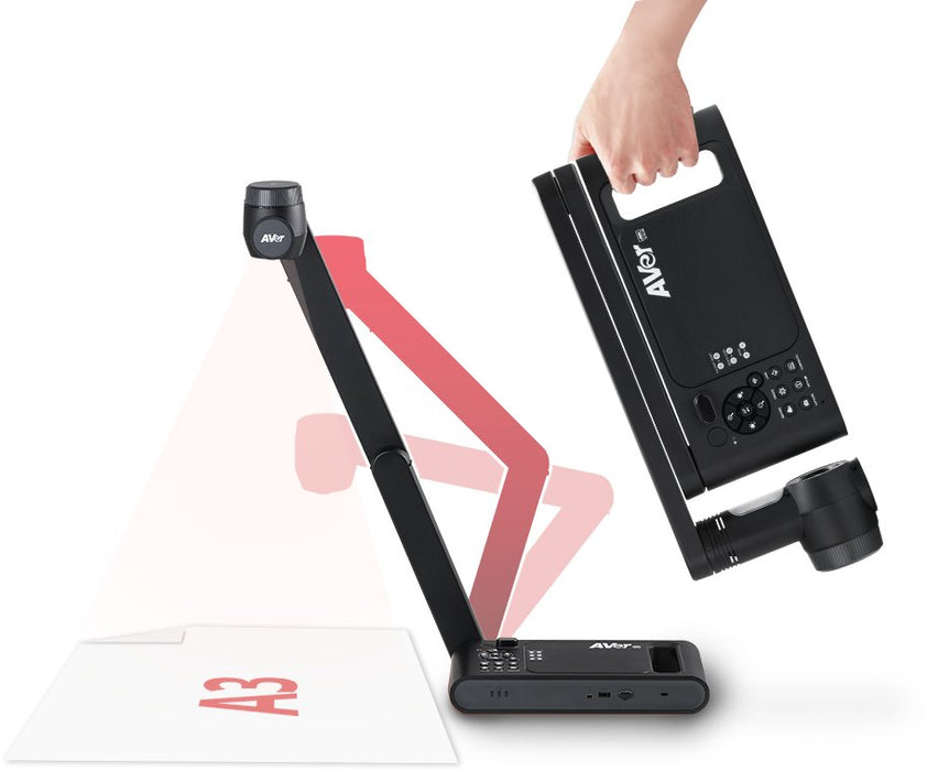 EAN 4719552125654 - AVer M70W cámara de documentos Negro 25,4 / 3,2 mm (1 / 3.2") CMOS USB/Wi-Fi imagen 13