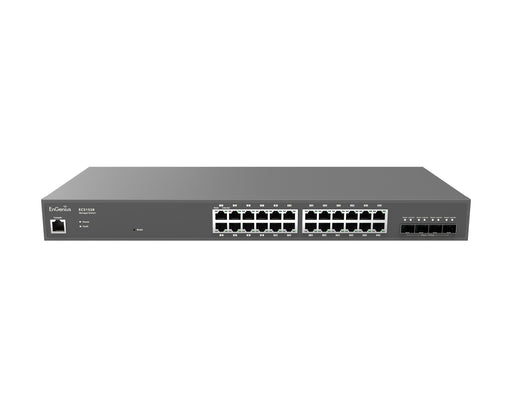 EAN 4713361935329 - EnGenius ECS1528 switch Gestionado L2+ Gigabit Ethernet (10/100/1000) Negro imagen 1