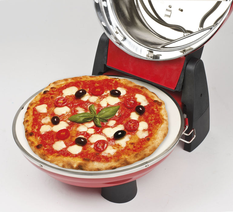 EAN 8056095873533 - G3 Ferrari Pizzeria Snack Napoletana fabricante de pizza y hornos 1 Pizza(s) 1200 W Negro, Rojo imagen 9