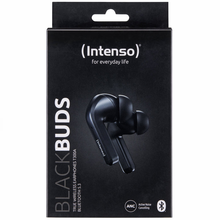 EAN 4034303032990 - Intenso Black Buds T300A Auriculares True Wireless Stereo (TWS) Dentro de oído Llamadas/Música/Deporte/Us imagen 1