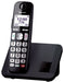 EAN 5025232916498 - Panasonic KX-TGE250 Teléfono DECT Identificador de llamadas Negro imagen 1