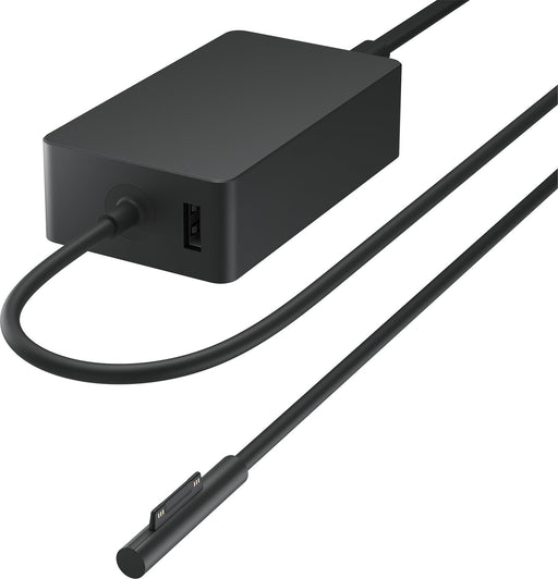 EAN 196388144242 - Microsoft Surface 65W Power Supply Portátil, Tableta Negro Corriente alterna Interior imagen 1