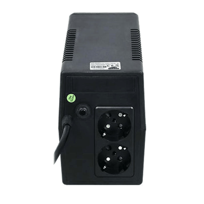 EAN 5605922010448 - Phasak Basic sistema de alimentación ininterrumpida (UPS) Línea interactiva 0,6 kVA 360 W 2 salidas AC imagen 8