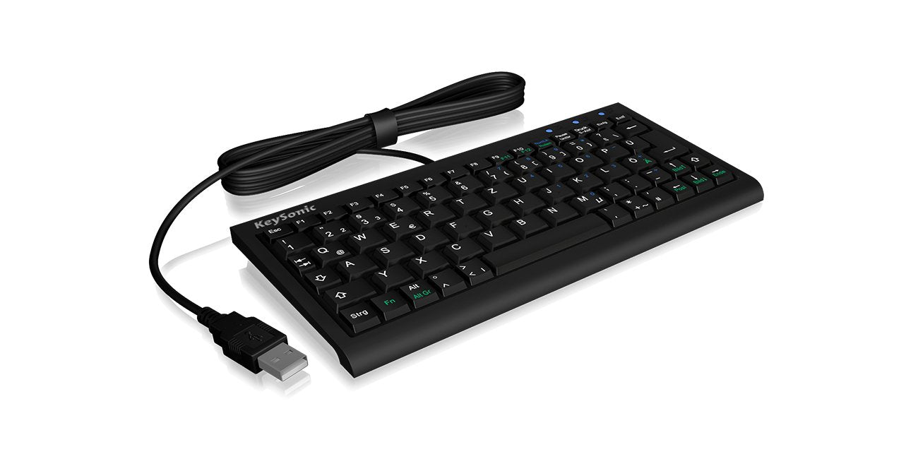 EAN 4250078167006 - KeySonic ACK-3401U teclado Oficina USB QWERTZ Alemán Negro imagen 2