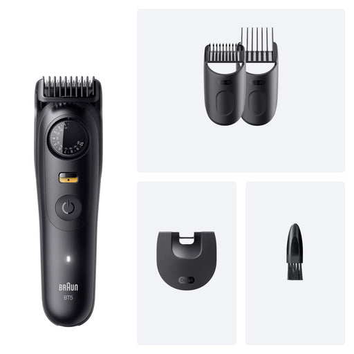 EAN 8700216428422 - Braun BeardTrimmer 5 80789813 depiladora para la barba AC/Batería 20 2 cm Mojado y seco Negro imagen 2