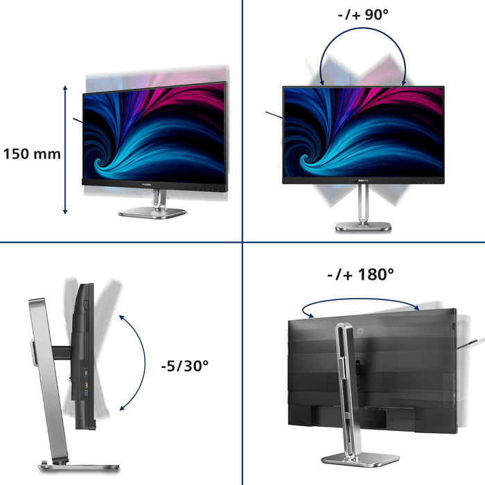 EAN 8712581804749 - Philips 6000 series 27B2U6903/00 pantalla para PC 68,6 cm (27") 3840 x 2160 Pixeles 4K Ultra HD LED Antra imagen 5
