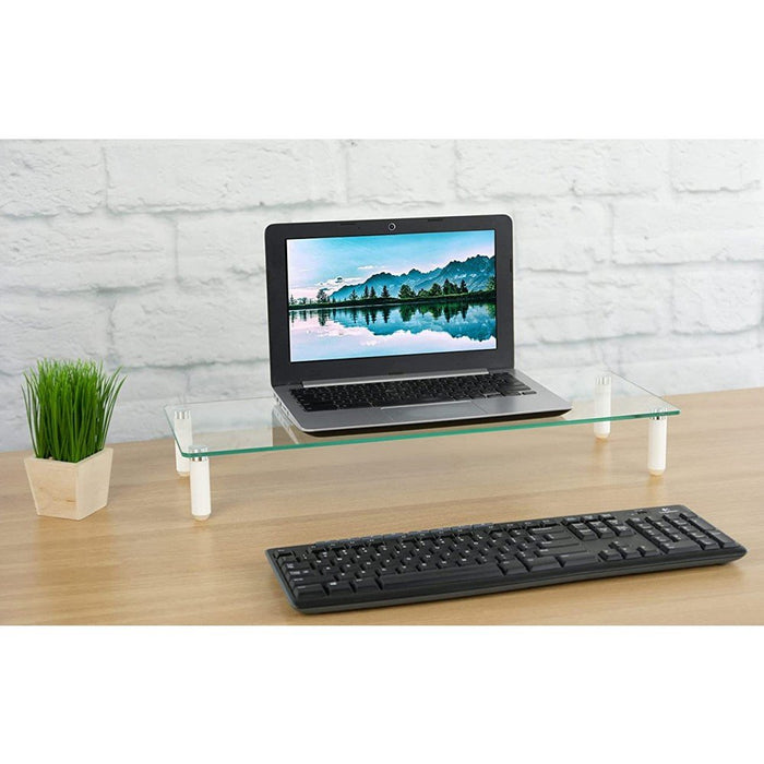 EAN 8054529028504 - Techly ICA-MS 461 soporte para monitor 81,3 cm (32") Escritorio Transparente imagen 6