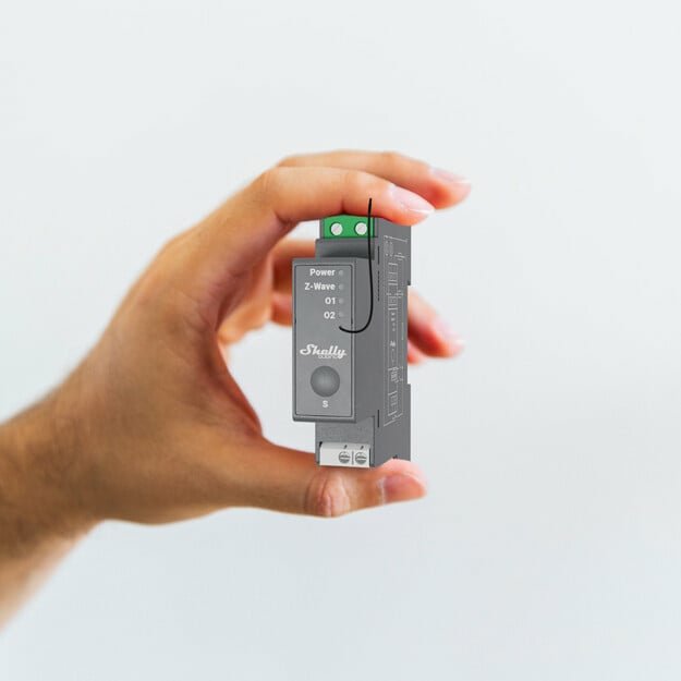 EAN 3800235269114 - Shelly Qubino Wave Pro 2 alimentación del relé Gris imagen 3