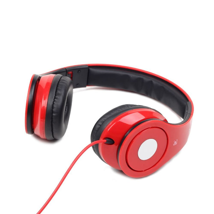 EAN 8716309081306 - Gembird MHS-DTW-R auricular y casco Auriculares Alámbrico Diadema Llamadas/Música Rojo imagen 7