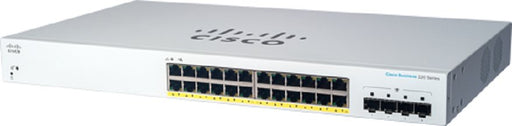 EAN 0889728344685 - Cisco CBS220-24P-4G Gestionado L2 Gigabit Ethernet (10/100/1000) Energía sobre Ethernet (PoE) 1U Blanco imagen 1