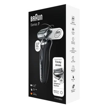 EAN 4210201433804 - Braun Series 7 71-N1000s Máquina de afeitar de láminas Negro imagen 2