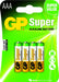 EAN 4891199000058 - GP Batteries Super Alkaline AAA Batería de un solo uso Alcalino imagen 1
