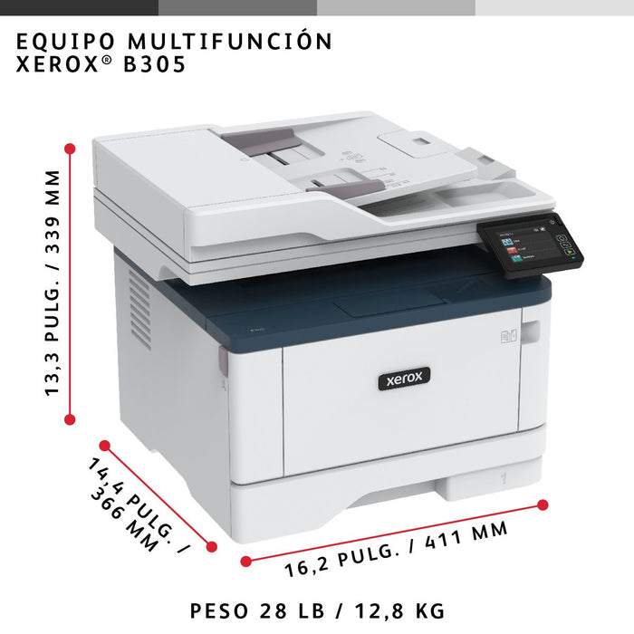 EAN 0095205069372 - Xerox B305V_DNI impresora multifunción Laser 2400 x 2400 DPI Wifi imagen 11