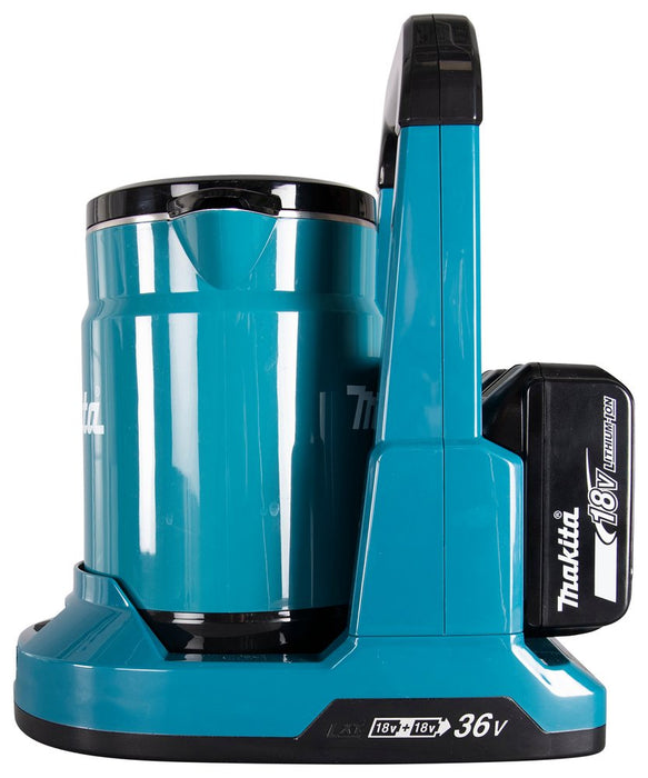 EAN 88381748896 - Makita DKT360Z tetera eléctrica 0,8 L Negro, Azul imagen 8