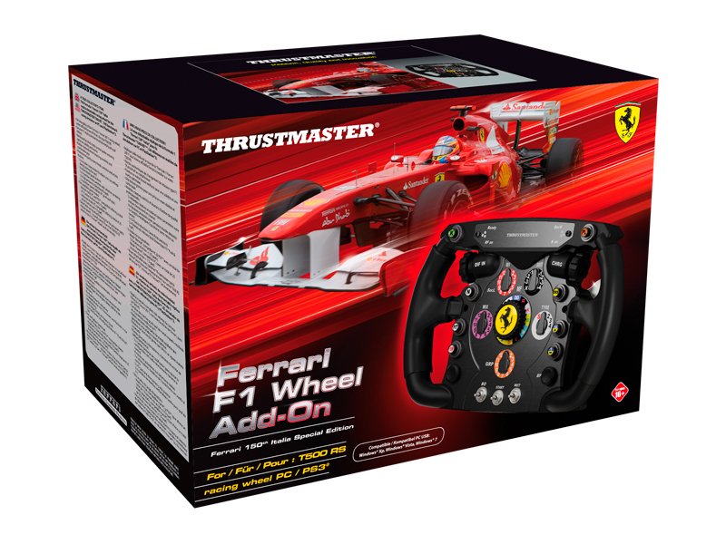 EAN 0132017774473 - Thrustmaster Ferrari F1 Negro RF Volante Analógico PC, Playstation 3 imagen 7