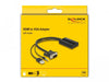 EAN 4043619641727 - DeLOCK 64172 adaptador de cable de vídeo 0,25 m HDMI tipo A (Estándar) VGA (D-Sub) + 3.5mm + USB Type-A N imagen 2