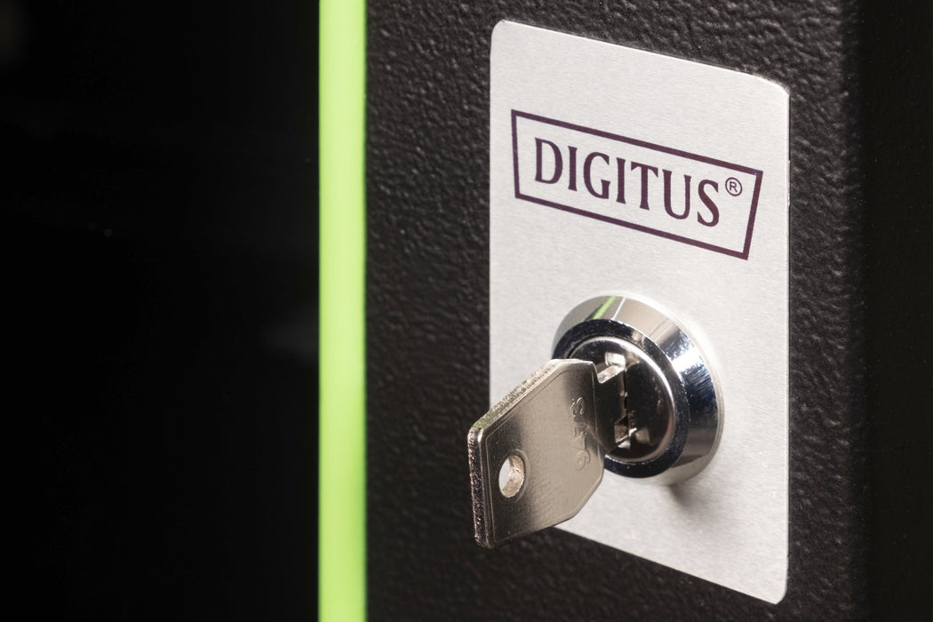 EAN 4016032257653 - Digitus DN-19 09-U-SW armario rack 9U Bastidor de pared Negro imagen 8