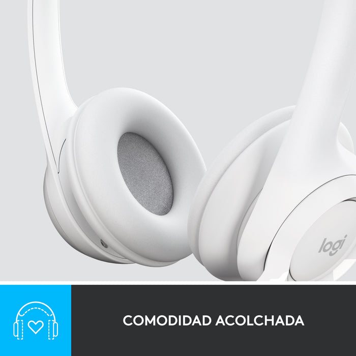 EAN 5099206107304 - Logitech 981-001286 auricular y casco Auriculares Alámbrico Diadema Oficina/Centro de llamadas USB tipo A imagen 11