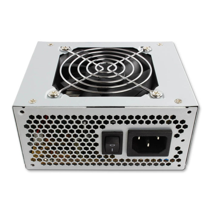 EAN 8433281007376 - TooQ Fonte Ecopower II unidad de fuente de alimentación 500 W 20+4 pin ATX SFX Plata imagen 4