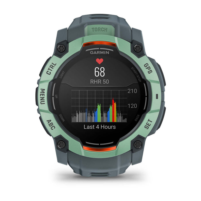 EAN 0753759341657 - Garmin Instinct 3 AMOLED 3,3 cm (1.3") 50 mm Digital 416 x 416 Pixeles Pantalla táctil Verde GPS (satélit imagen 5