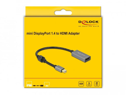 EAN 4043619665709 - DeLOCK 66570 adaptador de cable de vídeo 0,2 m HDMI tipo A (Estándar) Negro, Gris imagen 2