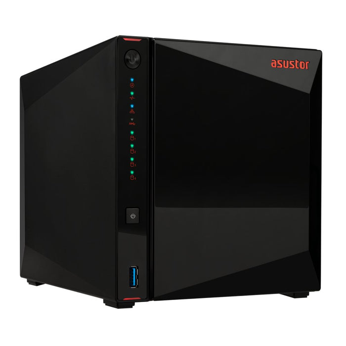EAN 0887372140080 - Asustor AS5404T servidor de almacenamiento NAS Intel® Celeron® N5105 4 GB DDR4 0 TB ADM Negro imagen 2