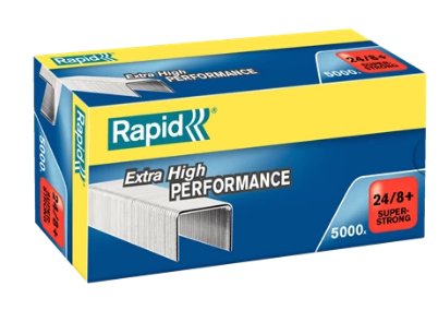EAN 7313468601003 - Rapid SuperStrong 24/8+ Paquete de grapas 5000 grapas imagen 1