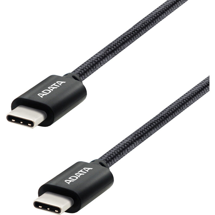 EAN 4711085946225 - ADATA CACC-100PN-BK cable USB USB 2.0 1 m USB C Negro imagen 2