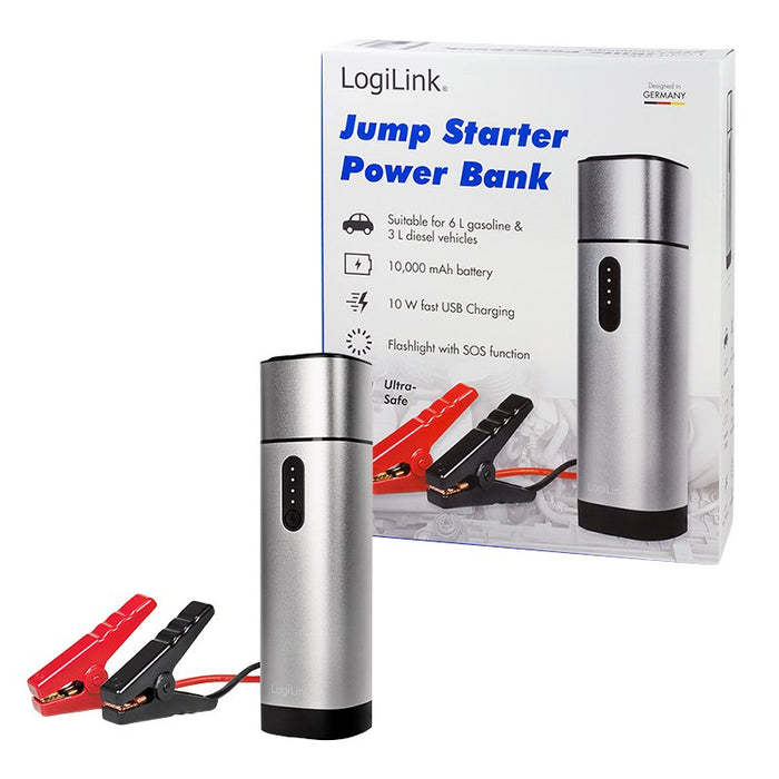 EAN 4052792065398 - LogiLink PA0266 batería externa Polímero de litio 10000 mAh Metálico imagen 10