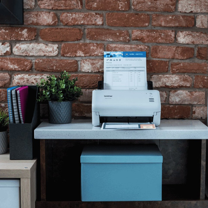 EAN 4977766814515 - Brother ADS-4100 Escáner con alimentador automático de documentos (ADF) 600 x 600 DPI A4 Negro, Blanco imagen 5