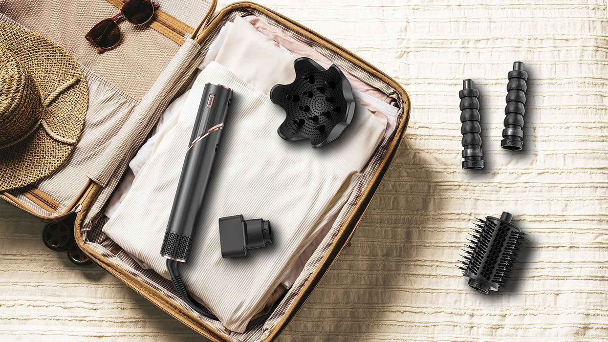 EAN 0622356295284 - Shark FlexStyle Herramienta de peinado con múltiples accesorios Caliente Negro 1650 W 2,5 m imagen 2