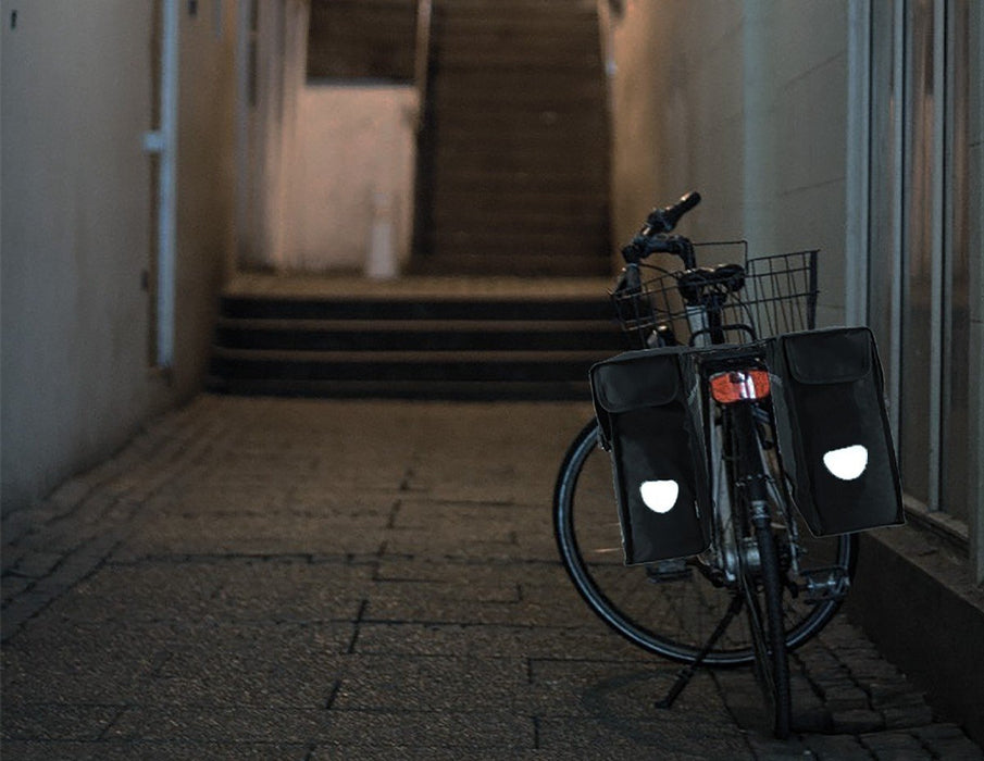 EAN 3700992528021 - Mobilis 070002 bolsa para bicicletas y cesta Parte trasera Bolsa de bicicletas 30 L Poliéster Negro imagen 3