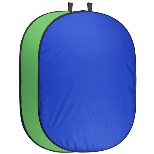 EAN 4250234507325 - Walimex 20732 fondo para fotografía Algodón, Metal Monocromo Azul, Verde imagen 1