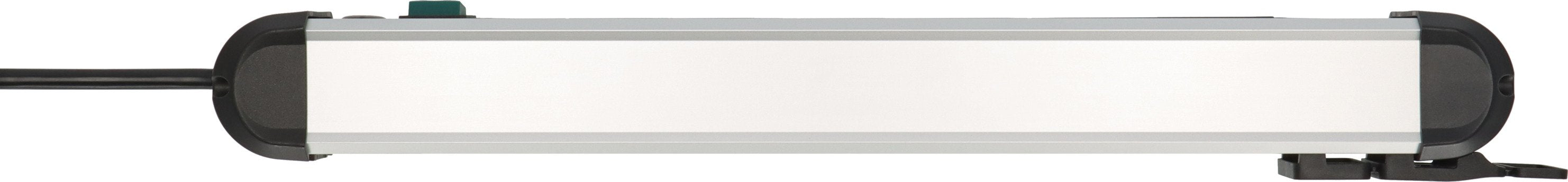 EAN 4007123694570 - Brennenstuhl 1391030611 base múltiple 3 m 6 salidas AC Interior Negro, Plata imagen 2