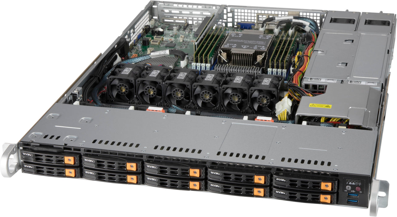 EAN 672042469154 - Supermicro SuperChassis 116AC10-R860CB-N10 Estante Negro 860 W imagen 1