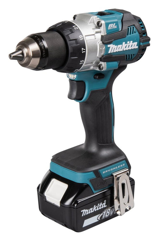 EAN 0088381775663 - Makita DHP489RTJ destornillador eléctrico y llave de impacto 1800 RPM Negro, Azul imagen 1
