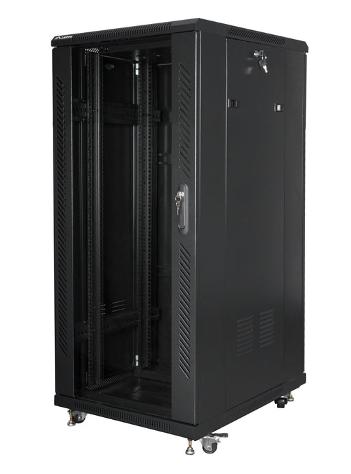 EAN 5901969430387 - Lanberg FF01-6827-12BL armario rack 27U Rack o bastidor independiente Negro imagen 1