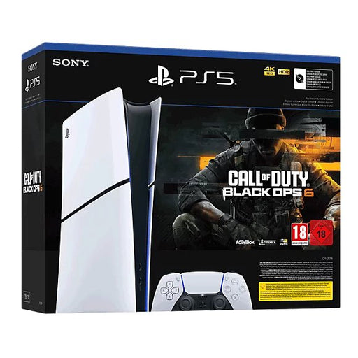 EAN 0711719603207 - Sony PlayStation 5 Slim Digital Edition - Call of Duty: Black Ops 6 Bundle 1,02 TB Wifi Negro, Blanco imagen 1