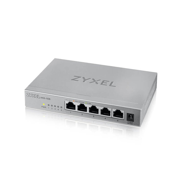 EAN 4718937631117 - Zyxel XMG-105 No administrado 2.5G Ethernet (100/1000/2500) Gris imagen 3