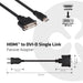 EAN 8717249407898 - CLUB3D HDMI to DVI-I Single Link Adapter Cable 0,40 m Negro imagen 2