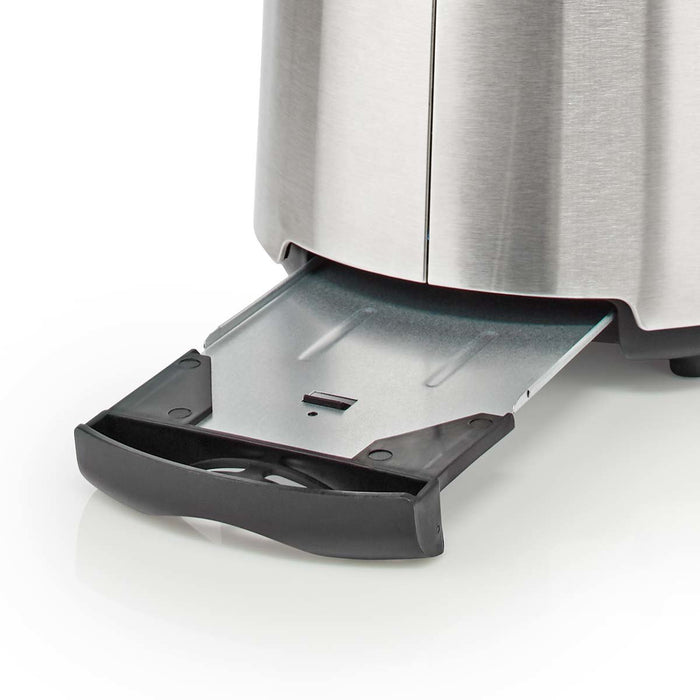 EAN 5412810336272 - Nedis KABT300EAL tostadora 7 2 rebanada(s) 1000 W Aluminio, Negro imagen 9