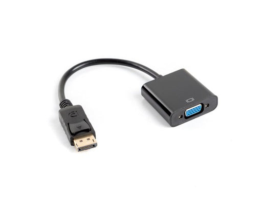 EAN 5901969408652 - Lanberg AD-0002-BK adaptador de cable de vídeo 0,2 m VGA (D-Sub) DisplayPort Negro imagen 1