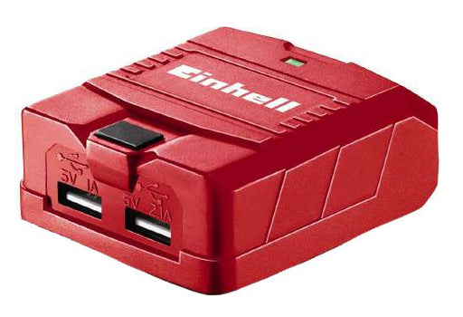 EAN 4006825608878 - Einhell 4514120 adaptador e inversor de corriente Universal Negro, Rojo imagen 1
