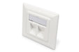 EAN 4016032306160 - Digitus DN-93801-1 toma de corriente RJ-45 Blanco imagen 1