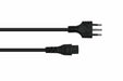 EAN 4066857000514 - Kabelmeister SK6505-S018 cable de transmisión Negro 1,8 m Enchufe tipo L IEC C5 imagen 2
